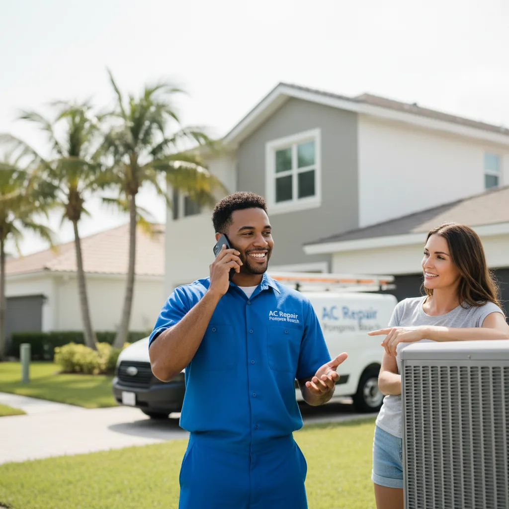 AC Repair Pompano Beach customer support in Metamora